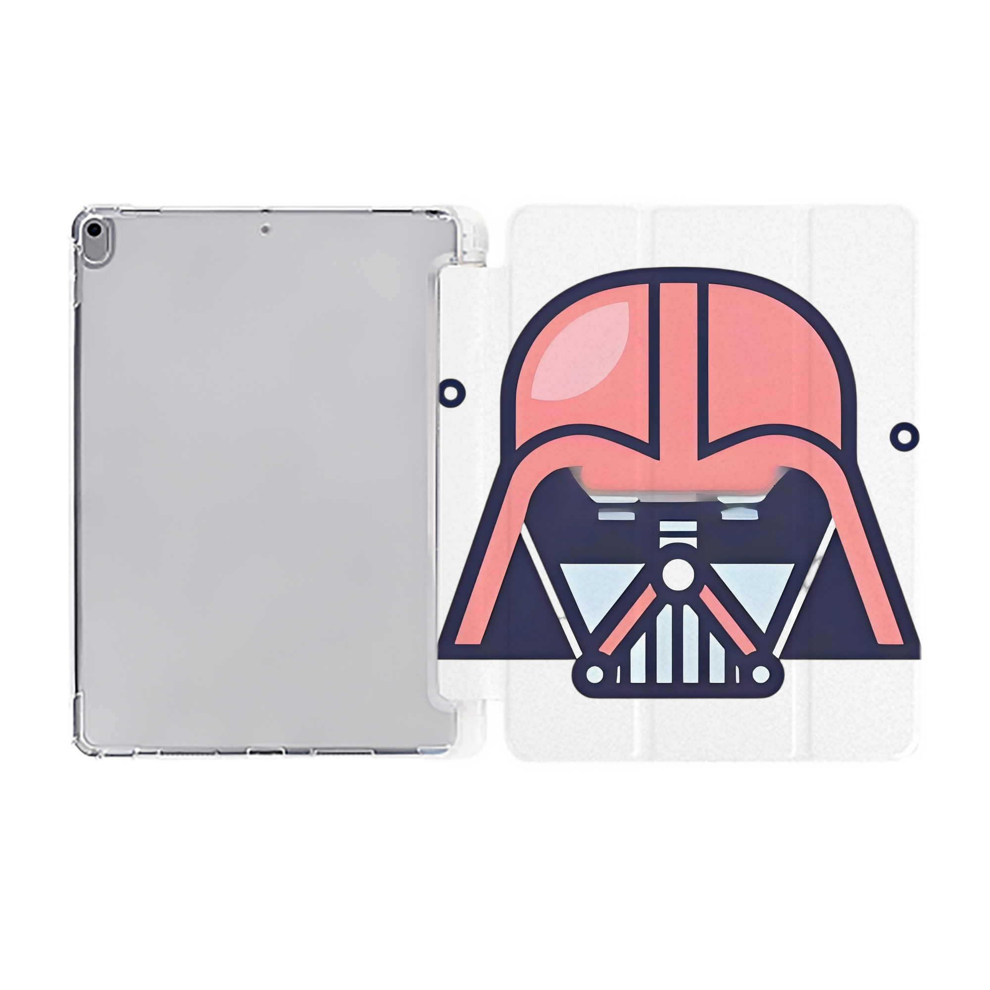 （画像用） スター・ウォーズ Star Wars IPad ケース ペン収納付き 三つ折りスタンド PUレザー×シリコン 対応機種9.5/10.5/10.9インチ